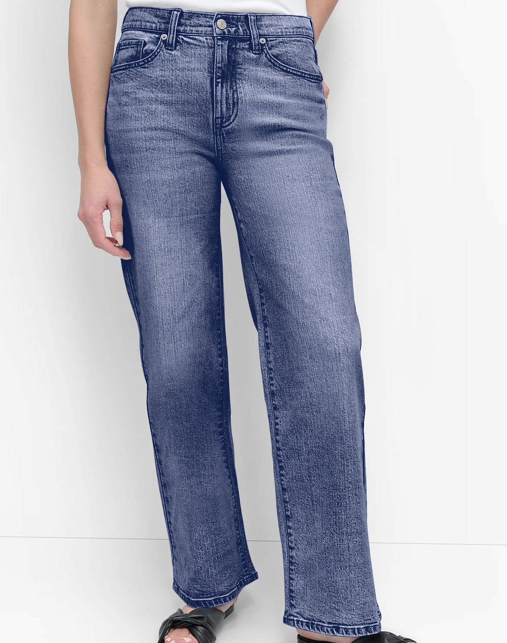 HIGH RISE TAILORED JEANS