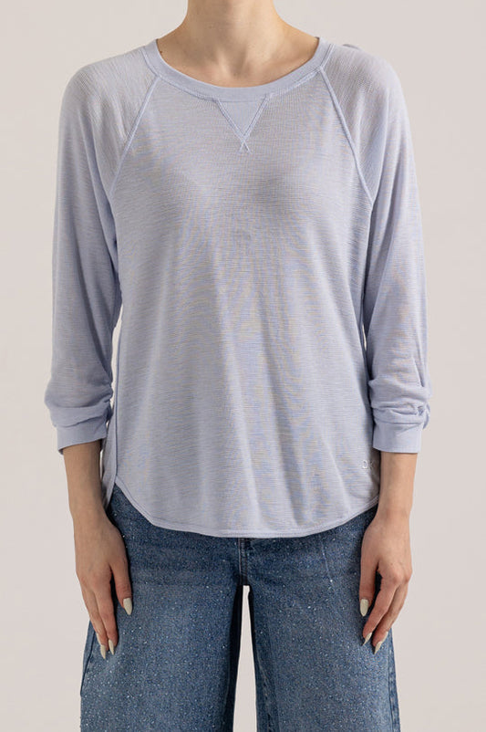 ROLL CUFF SHOI CNK TEE