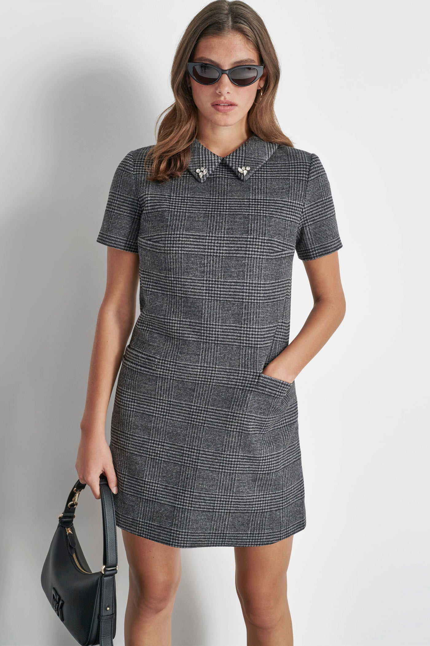 SMALL SLEEVE SHORT DRESS