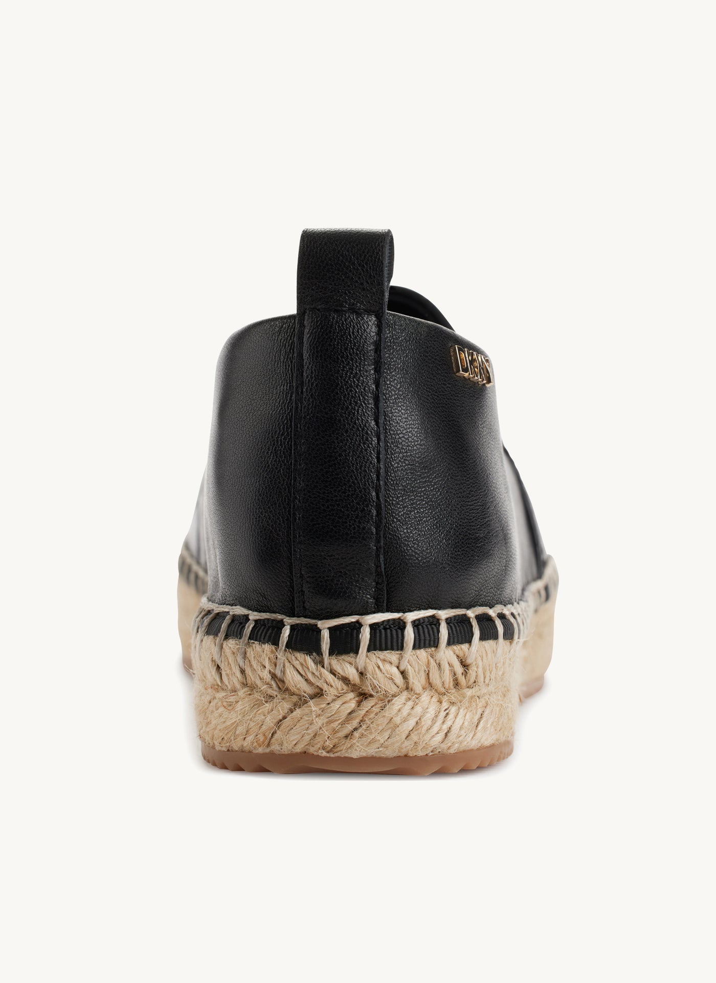 Mally Quilted Espadrille - Black