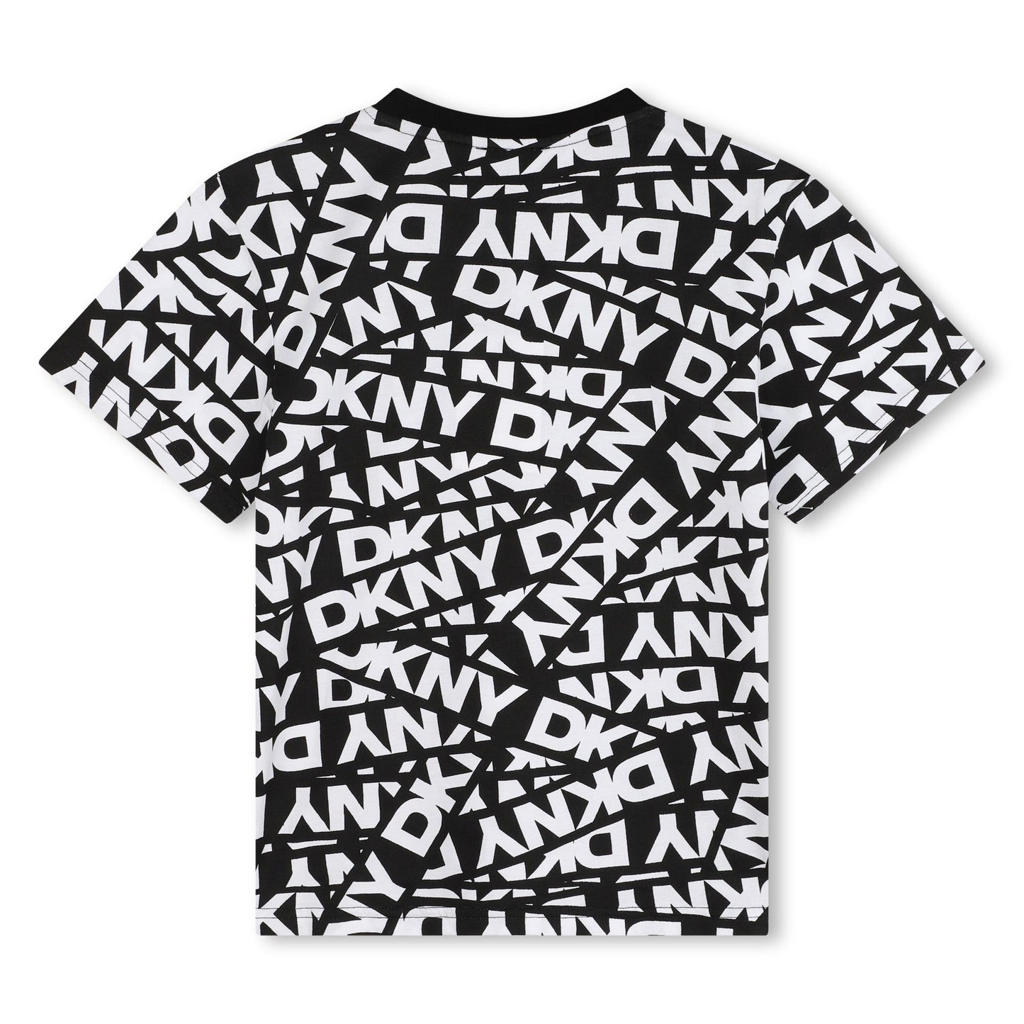 SMALL SLEEVE CREW NECK TEE WITH LOGO