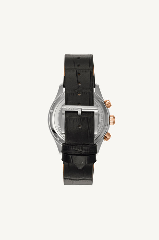 Men Black 43mm Watch