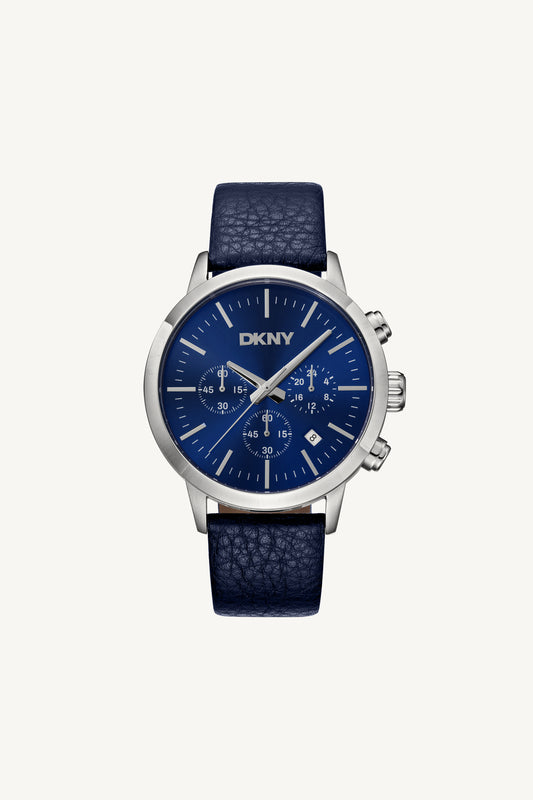Men Everyday Dark Blue Watch