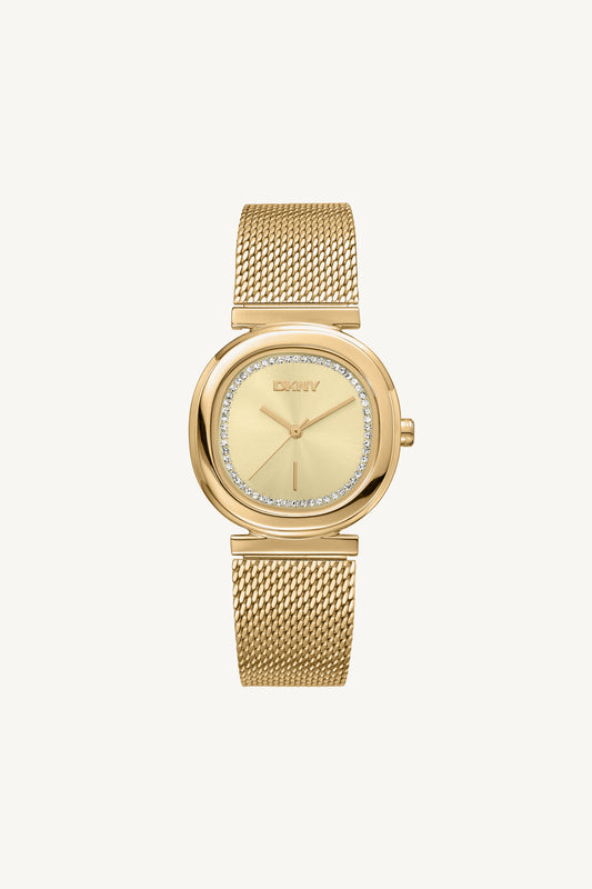 Women Gold 30mm Watch