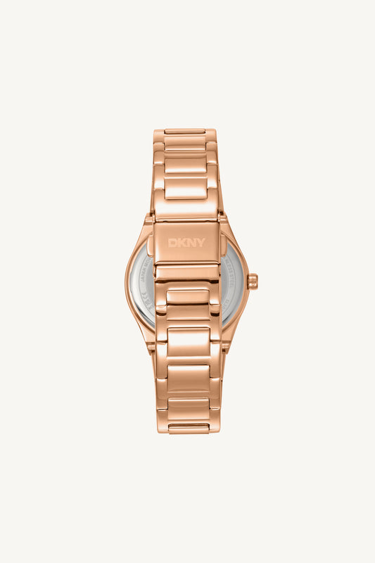 Women Logo Rose Gold Watch