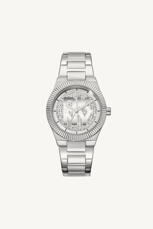 Women Logo Silver Watch