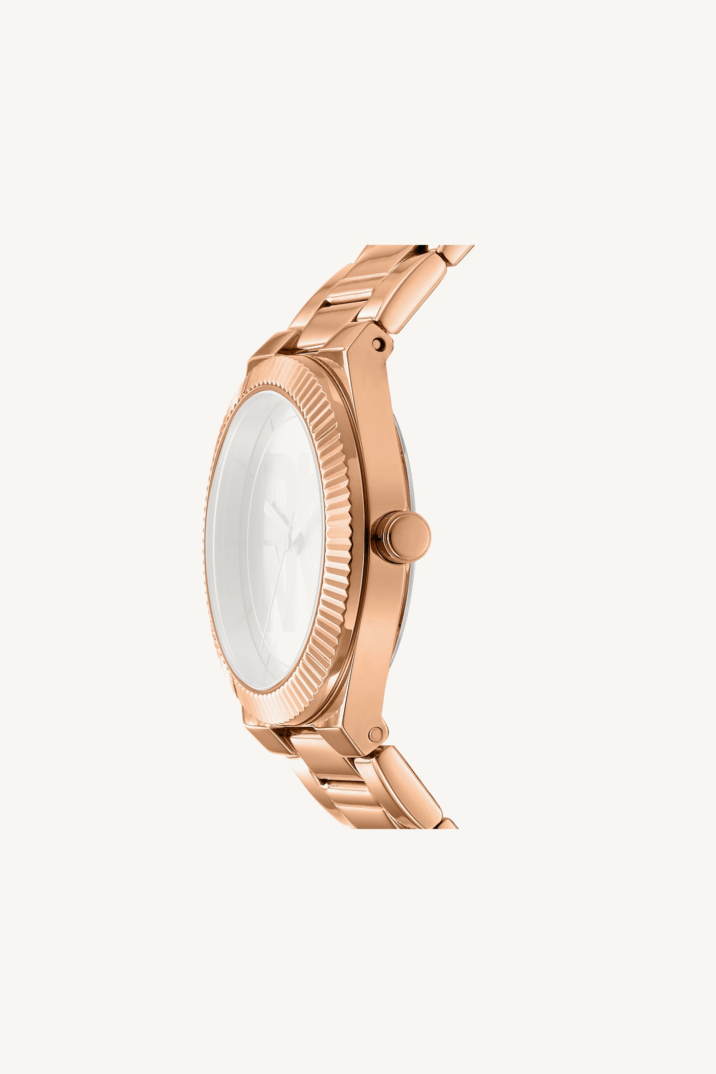 Women Logo Rose Gold Watch