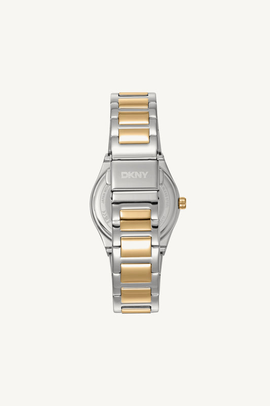 Women Logo Two Tone Watch