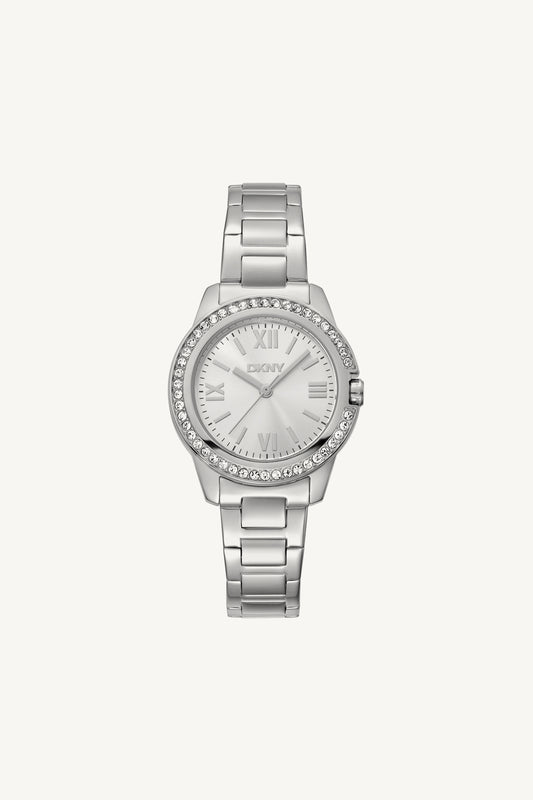 Women Silver 30mm Watch