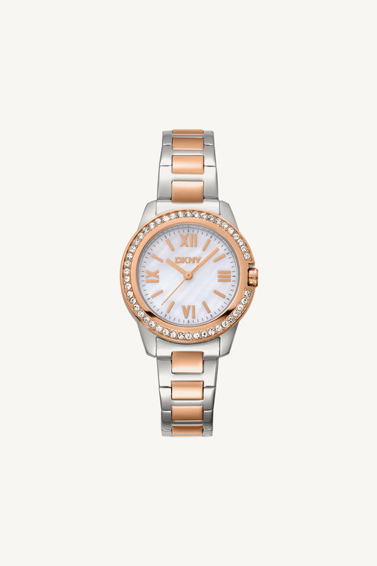 Women Two Tone 30mm Watch