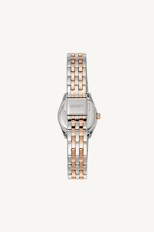 Women Logo Two Tone Watch