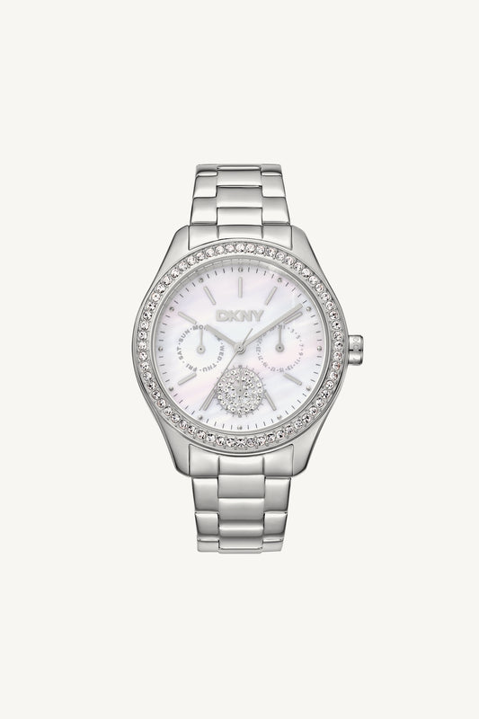Women Silver 38mm Watch