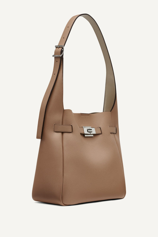 DKNY BRYAR HOBO BAG BROWN