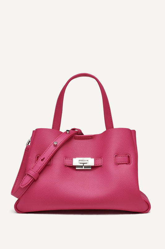 DKNY BRYAR LARGE SATCHEL BAG PINK