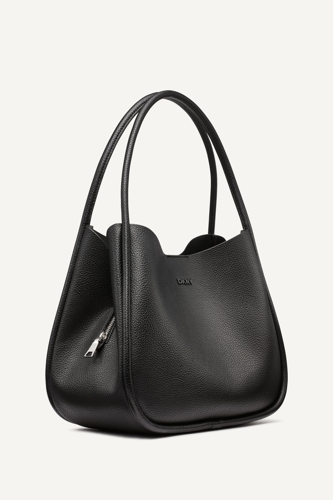 DKNY CAPRI LARGE HOBO BAG BLACK