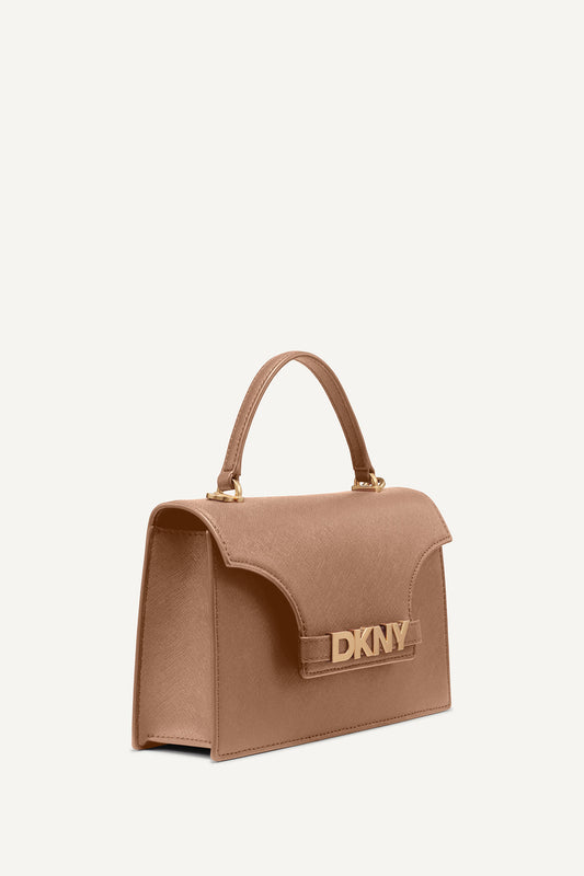 حقيبة أفريل ساتشيل بمقبض علوي وغطاء قلاب