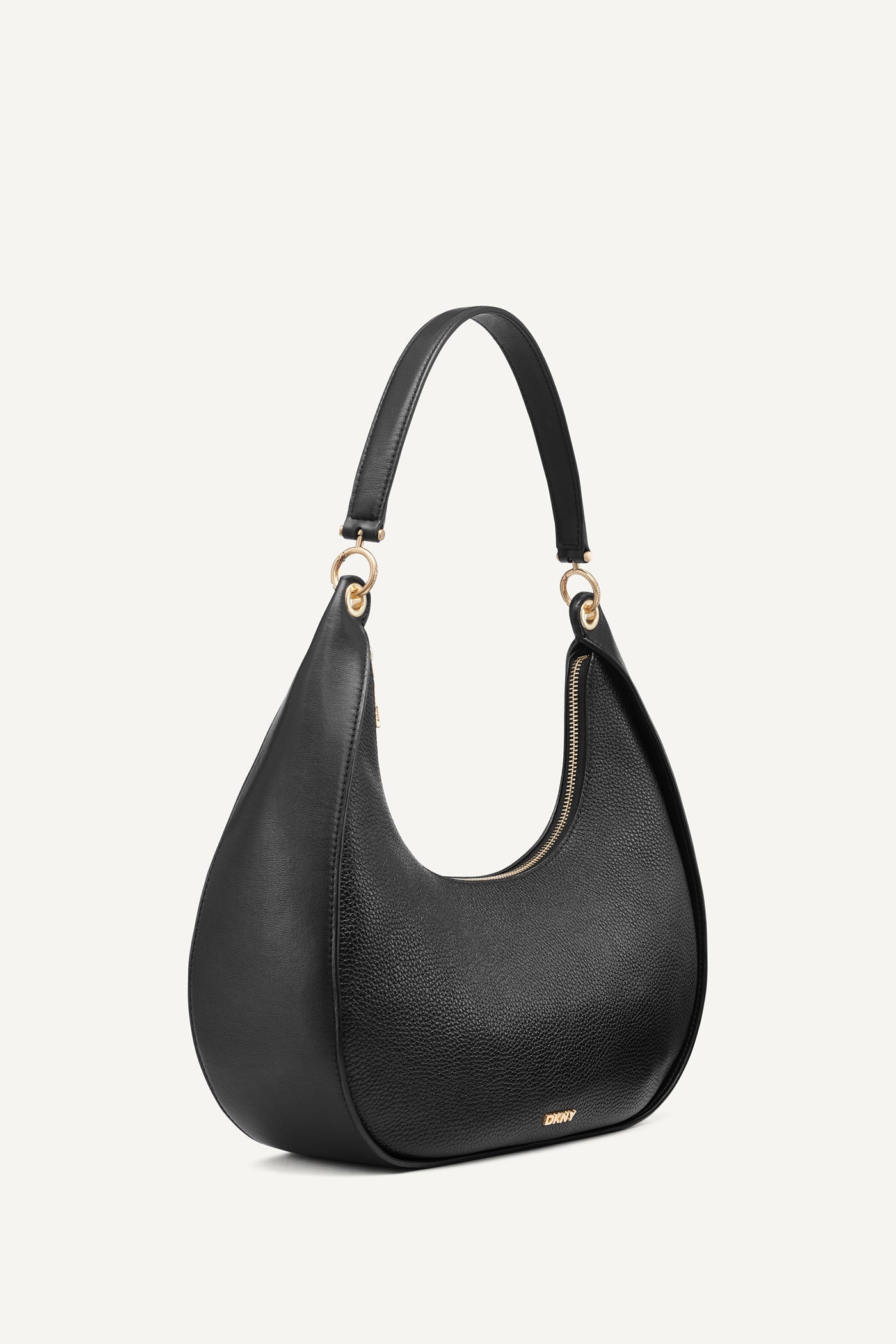 DKNY ABBY MEDIUM HOBO BAG BLACK