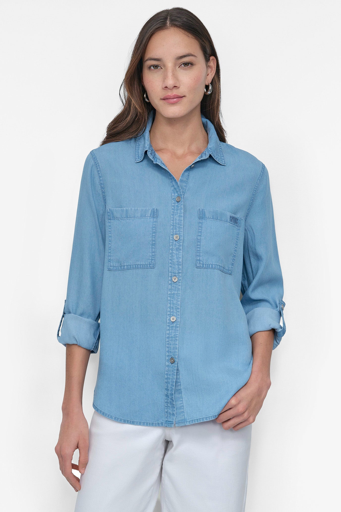 BUTTON FRONT SHIRT