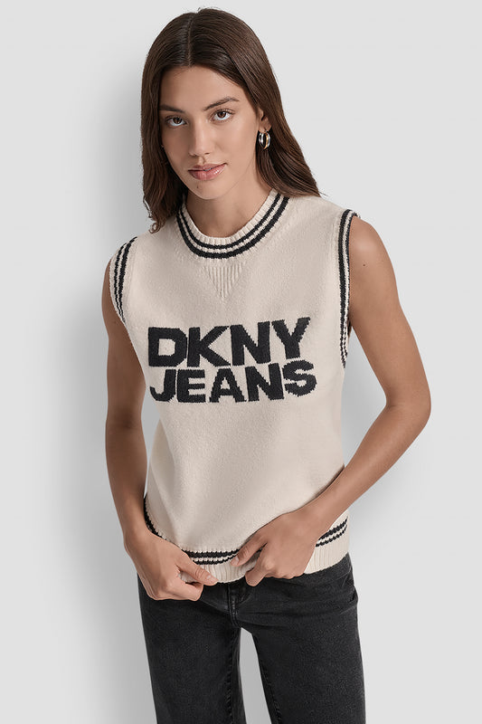 SLEEVELESS CREW NECK