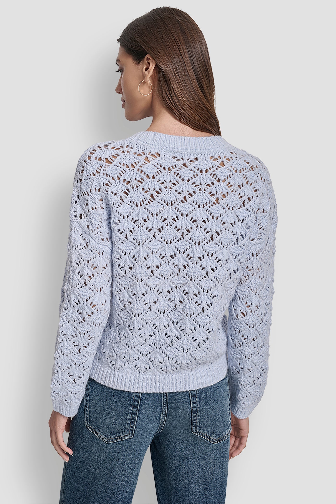 POINTELLE STITCH LONG TOP