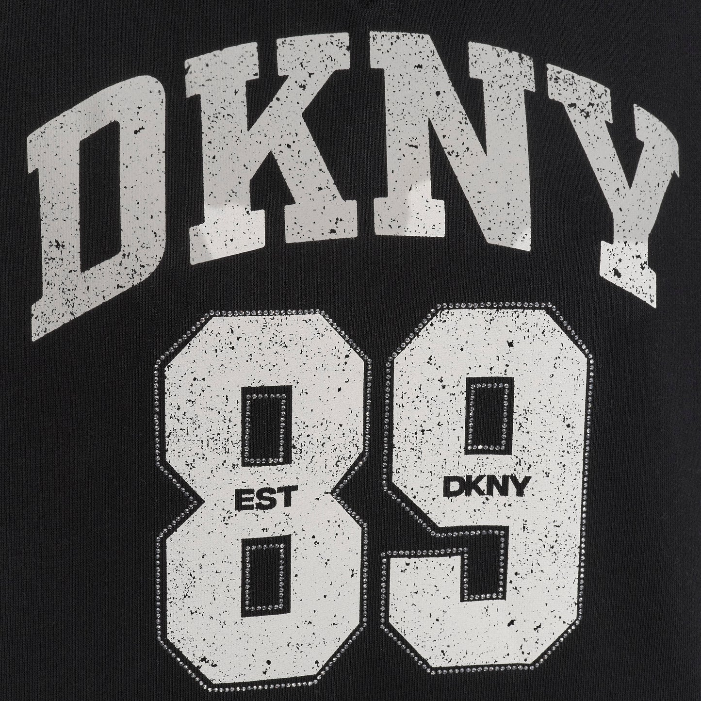 بلوفر مقوس بشعار DKNY 89