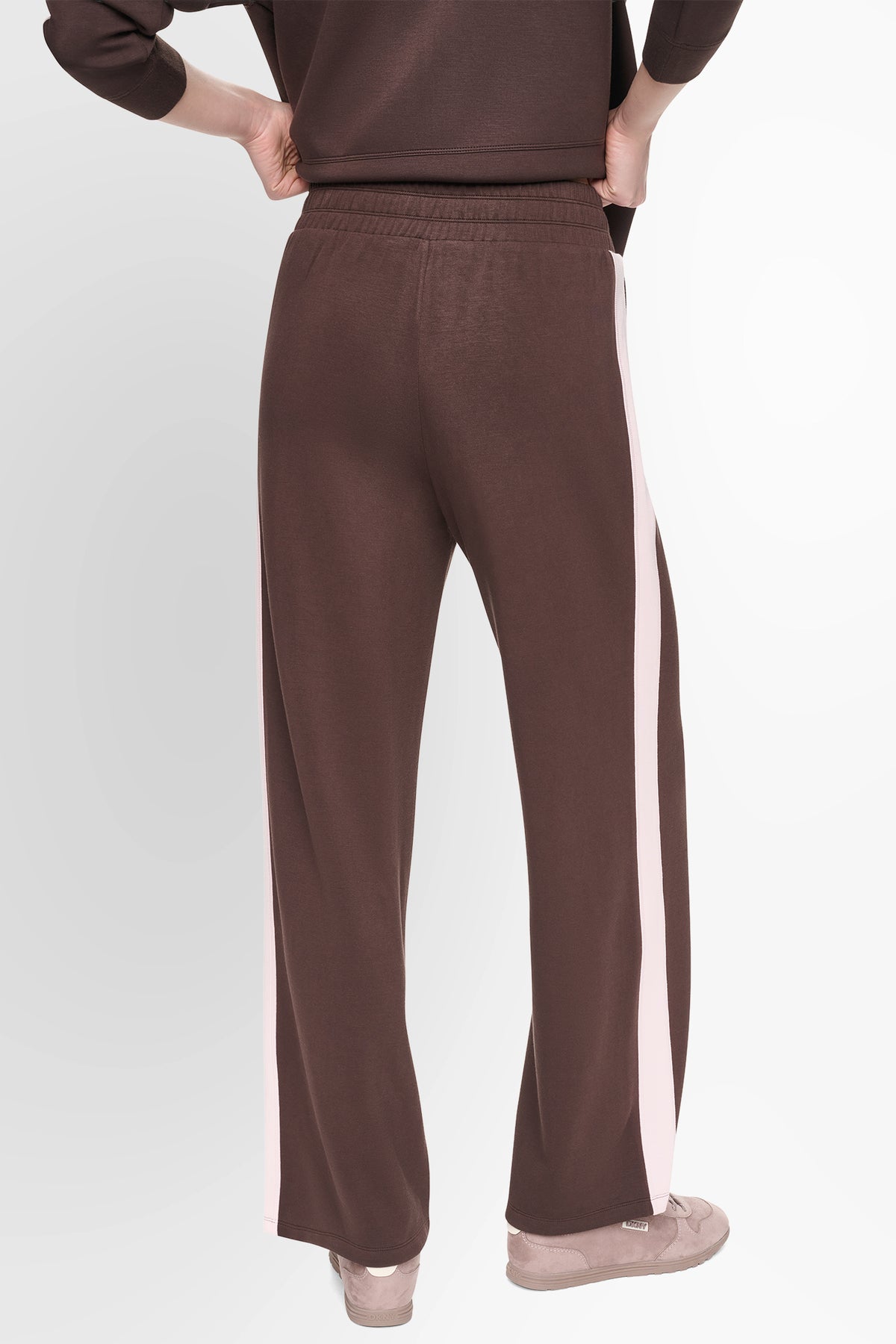 HIGH-RISE STRIPED WIDE-LEG PANT