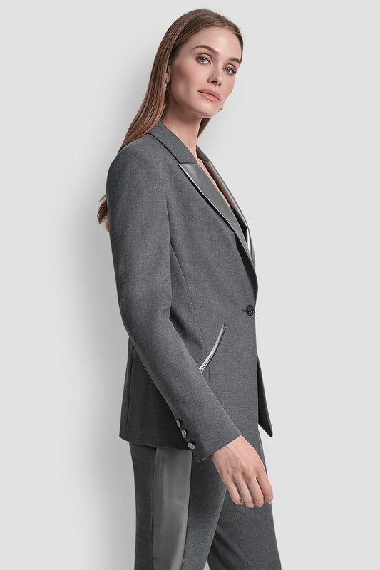 PU COMBO 1 BTN JACKET