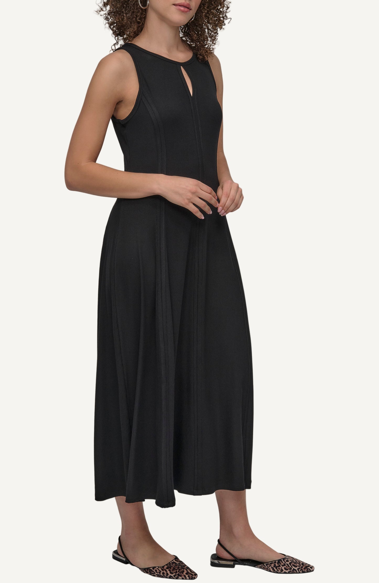 MAXI 2X2 RIB DRESS