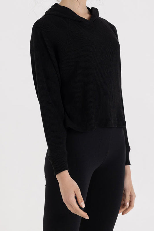 هودي راجلان بأكمام طويلة مع شعار