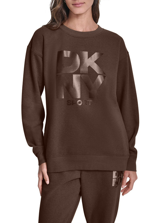 DKNY LG CREW NECK SWEATSHIRT