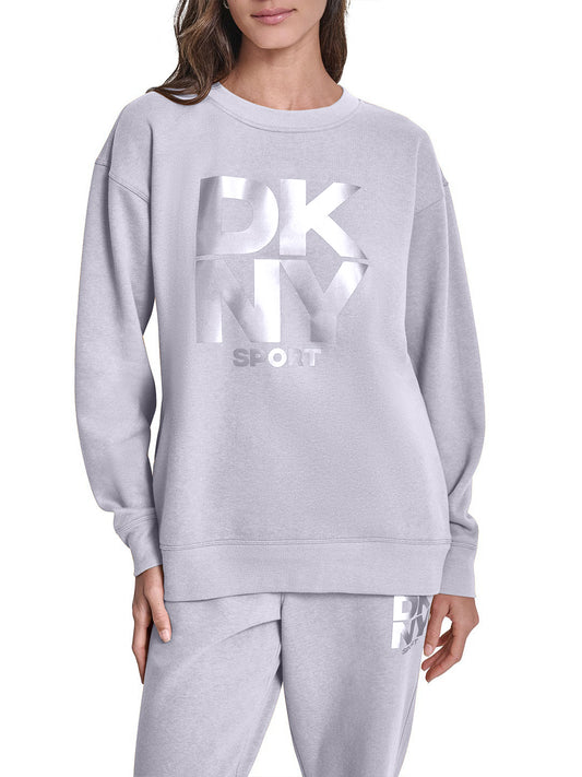 DKNY LG CREW NECK SWEATSHIRT