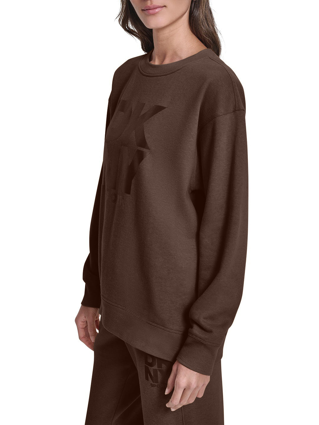 DKNY LG CREW NECK SWEATSHIRT