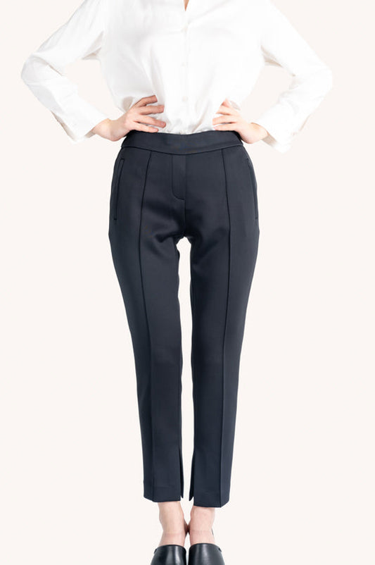 بنطلون سكوبا كريب سهل الارتداء