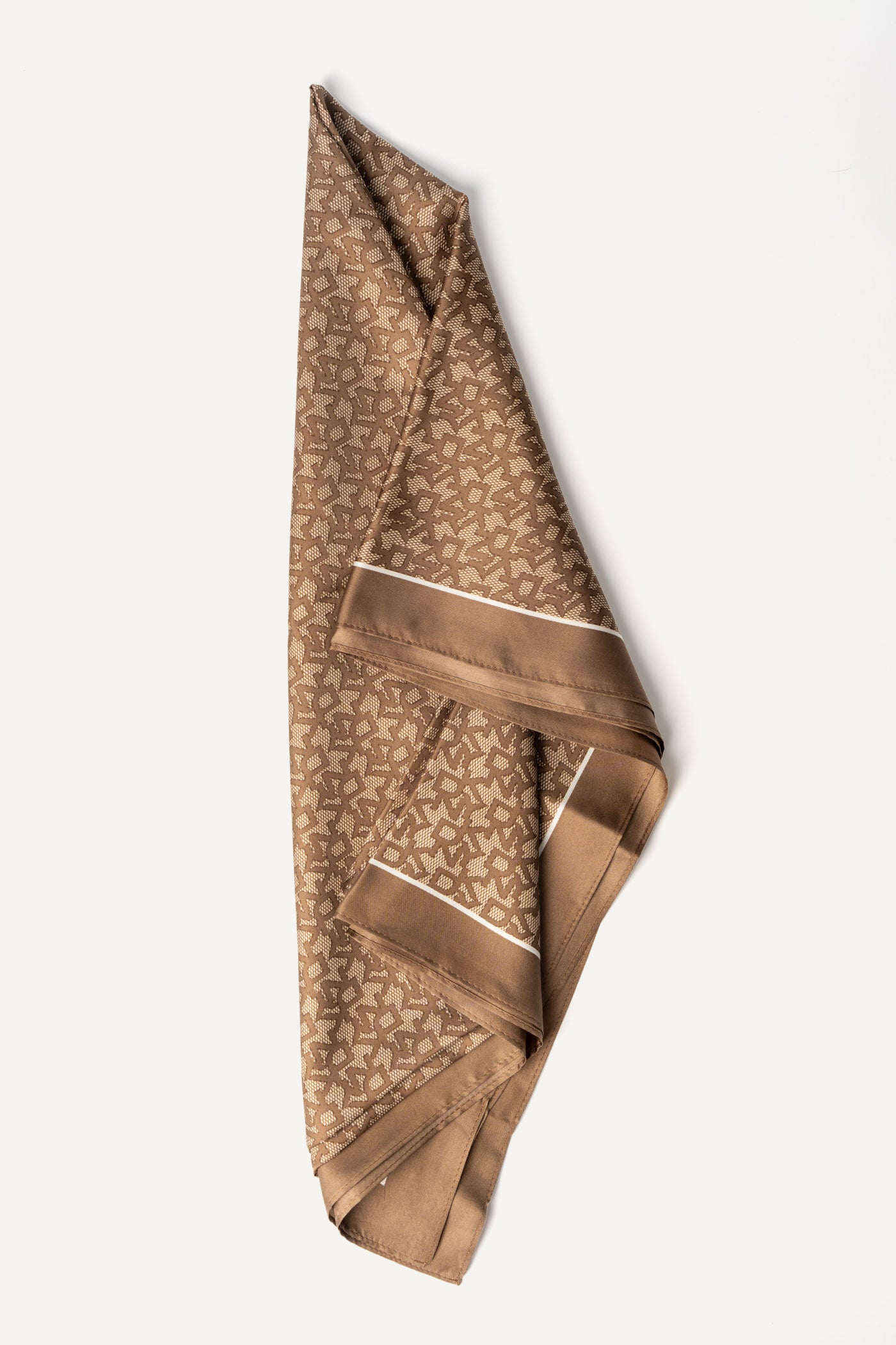 SQUARE BLOCK LOGO SCARF
