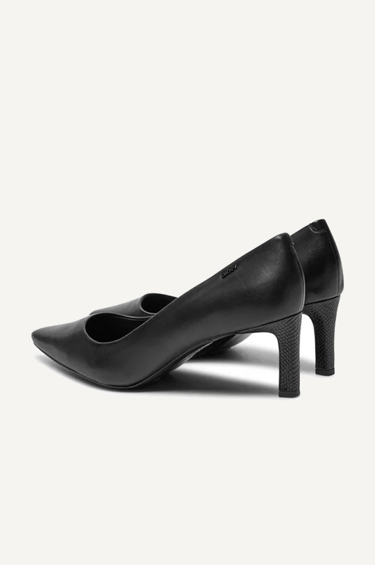 CHARLIE MID HEELED POINTED PUMP