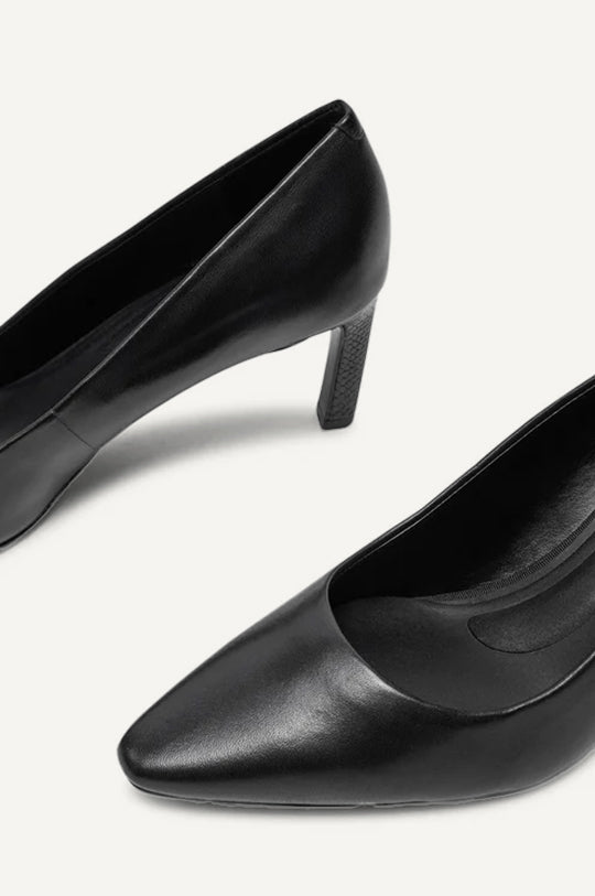 CHARLIE MID HEELED POINTED PUMP