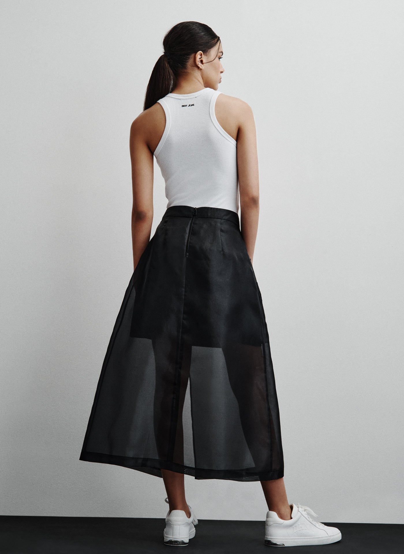 ORGANZA CARGO SKIRT