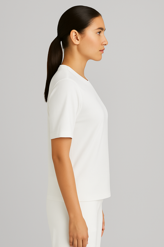 تي شيرت متعدد الوسائط مع سروال قصير