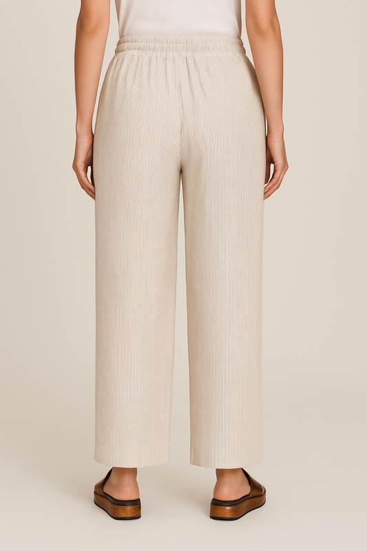 بنطال واسع الساق سهل الارتداء