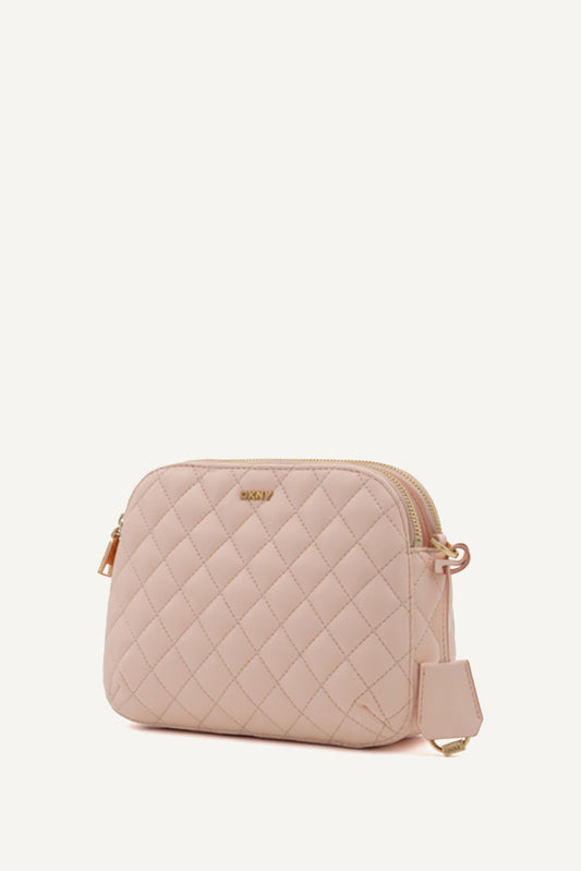 حقيبة كاميرا صغيرة بسحاب مزدوج من ترينا