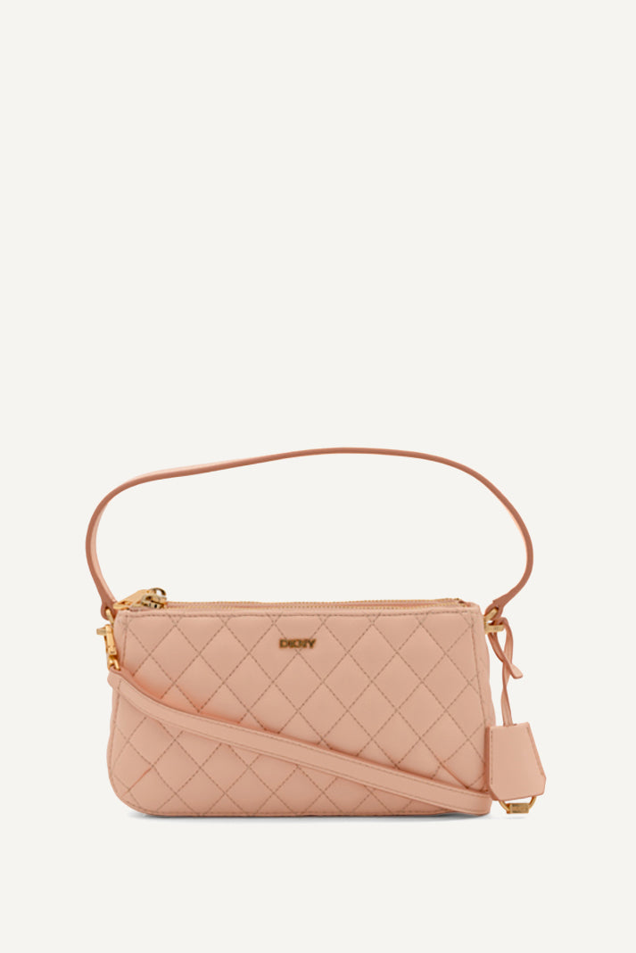 TRINA DOUBLE ZIP SMALL CROSSBODY BAG