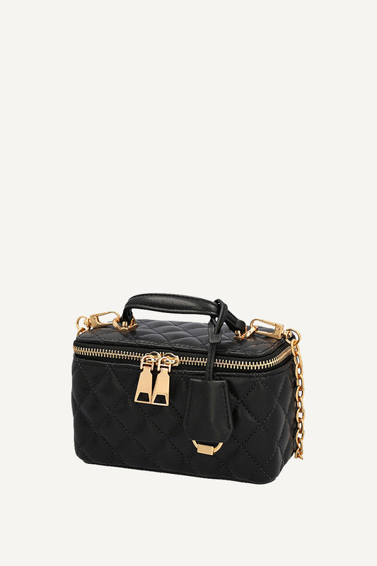 حقيبة كروس صغيرة مربعة بمقبض علوي من ترينا