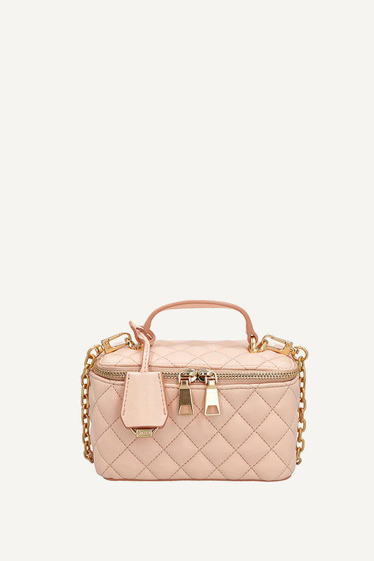 TRINA TOP HANDLE BOXY SMALL CROSSBODY BAG