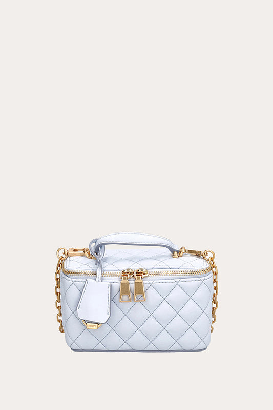 TRINA TOP HANDLE BOXY SMALL CROSSBODY BAG