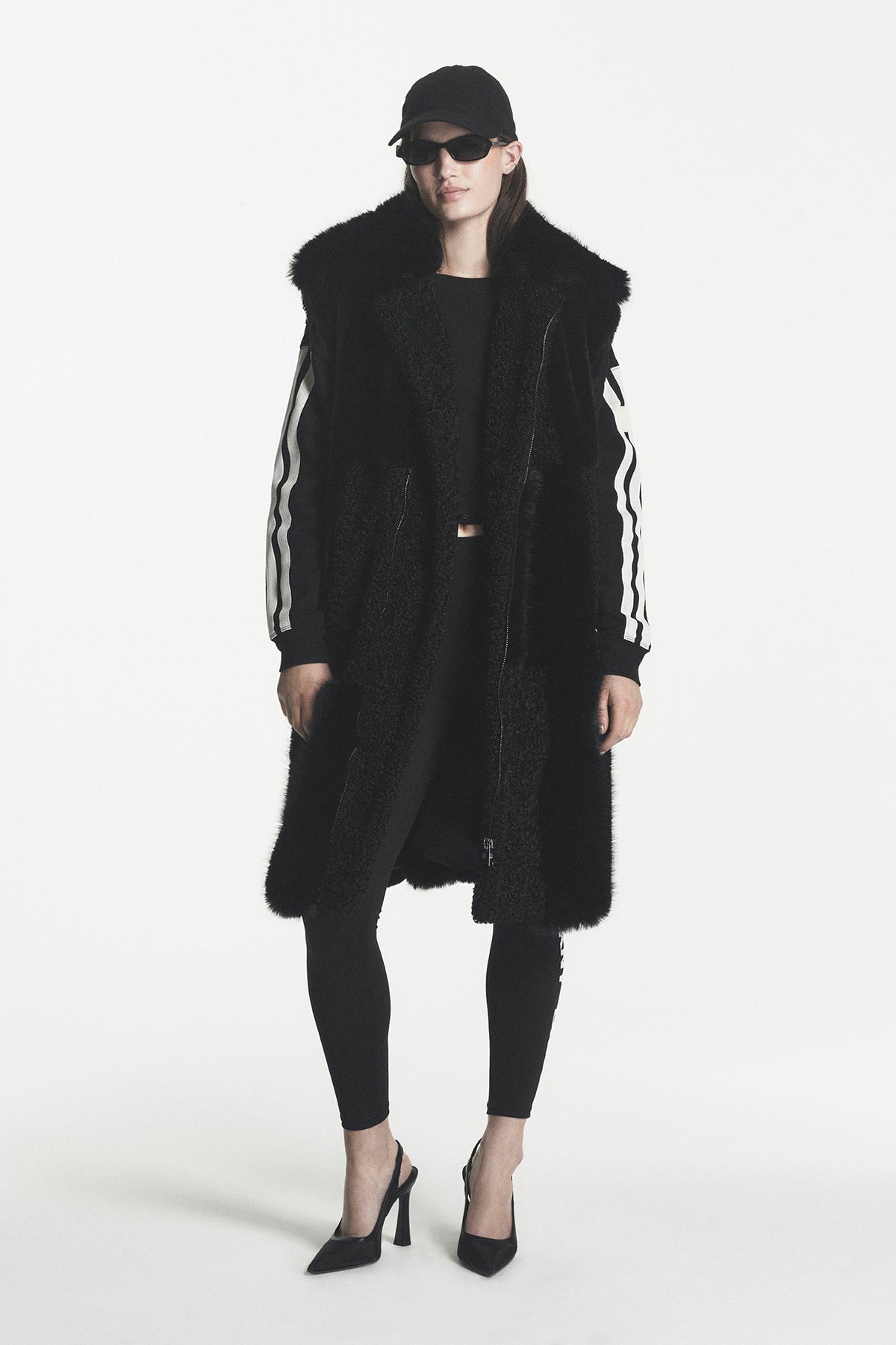 Black Longline Coat