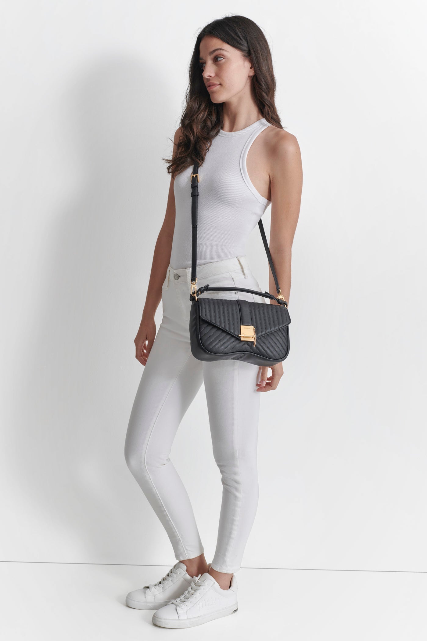 LULU MEDIUM FLAP CROSSBODY