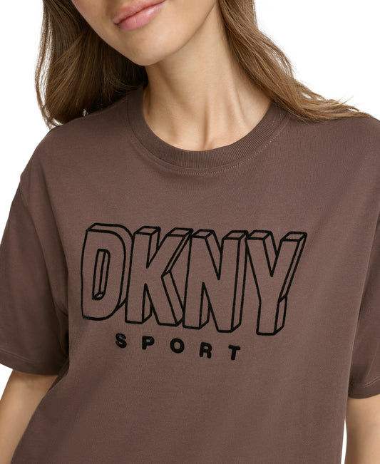 Small Sleeve Crew Neck T-Shirt With Logo