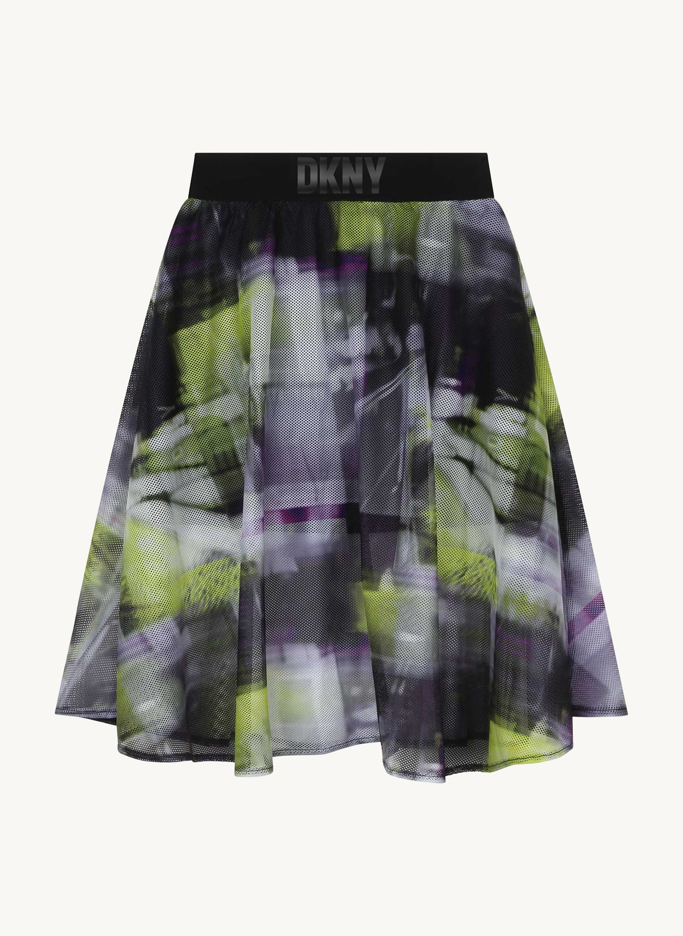 Skirt With Logo Waistband