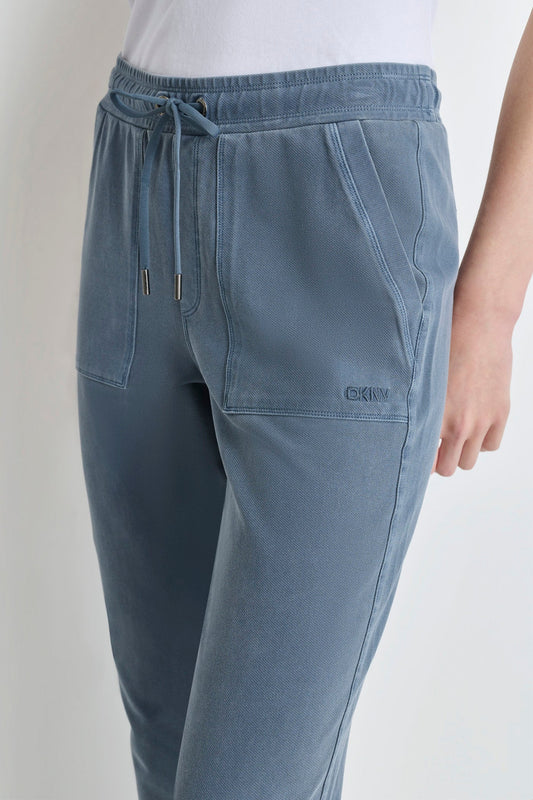 SMOCKED WAISTBAND JOGGER WITH POCKETS
