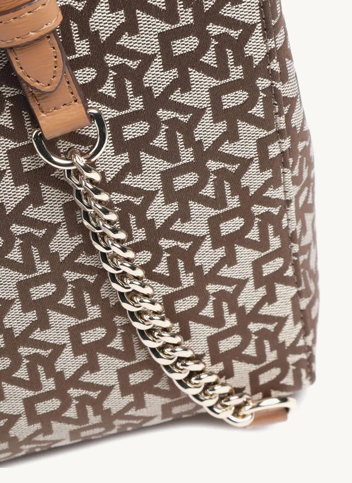 Bryant Medium Foldover Backpack - Cashew Color